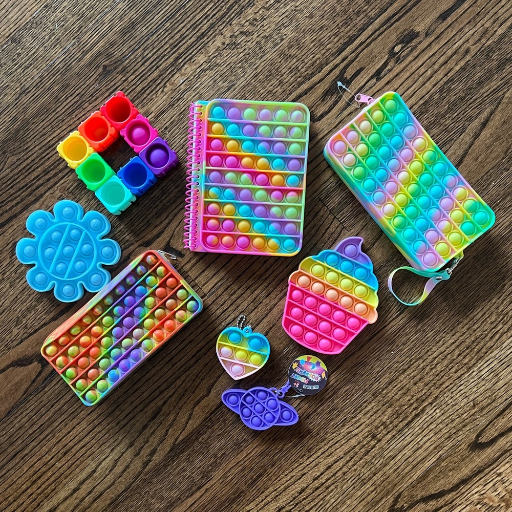 Pop It Fidget Toy Bundle